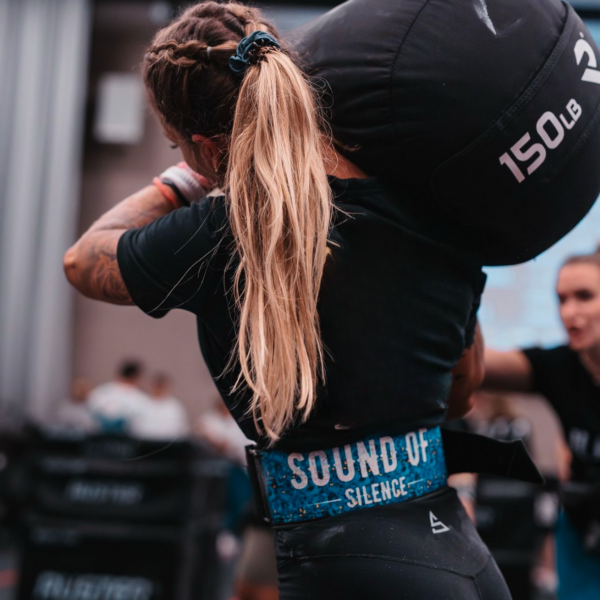Ceinture Sound Of Silence Personnalisée Reborn crossfit Haltérophilie