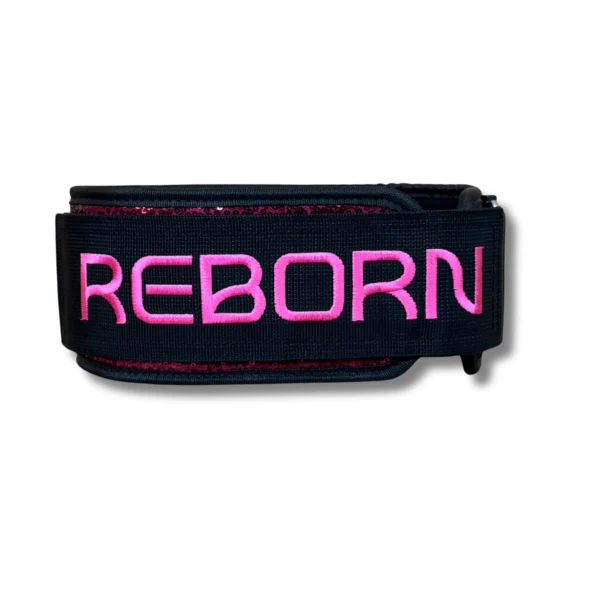 Ceinture Haltérophilie Crossfit Pink Sequin Reborn