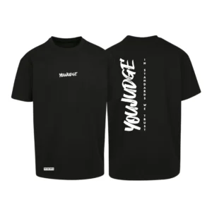 T-Shirt Oversize YouJudge Noir - XXL