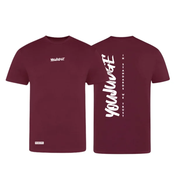 T-Shirt Regular YouJudge Burgundy